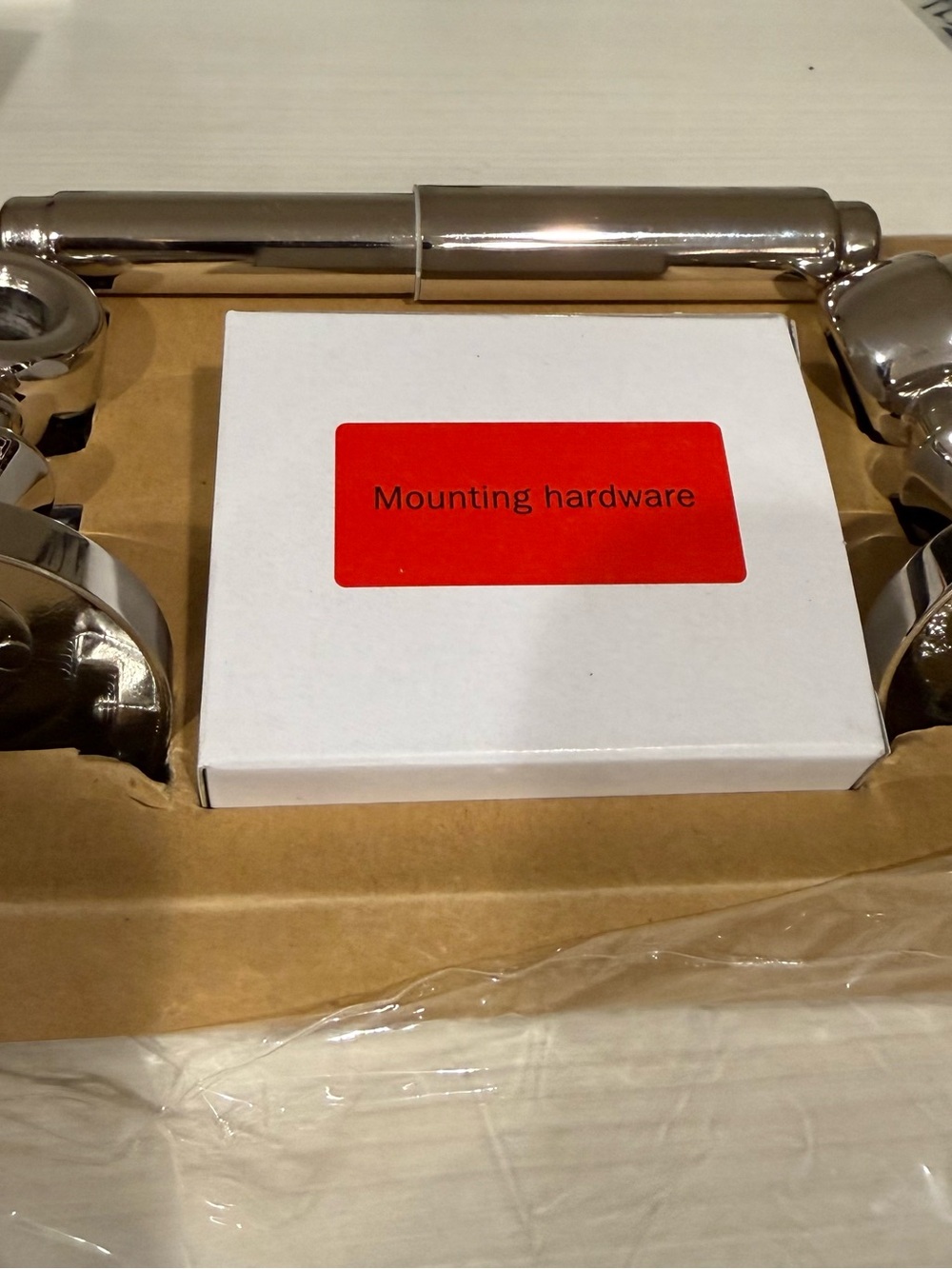 Restoration Hardware Lugarno Polished Chrome Toilet Paper Holder